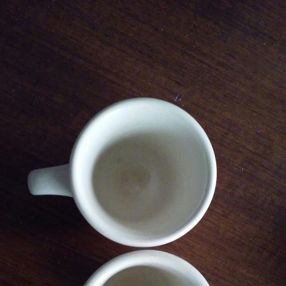 Vintage Buffalo Oneida Restaurant Ware Footed Coffee Cup Mug Brown Stripe 2 - Picture 12 of 12